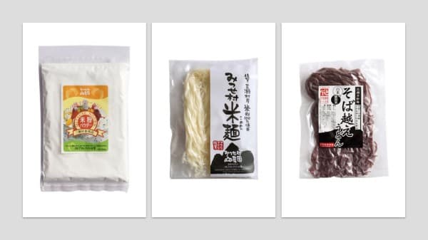 三瀬村産のお米100%の米粉製品。緑深い山間の村、三瀬村。凛とした空気と澄んだ水に恵まれた村で、豊かな自然は、美味しいお米を育んでいます。